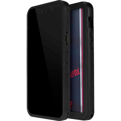 NBA Los Angeles Clippers Distressed Red iPhone 15 Waterproof Case